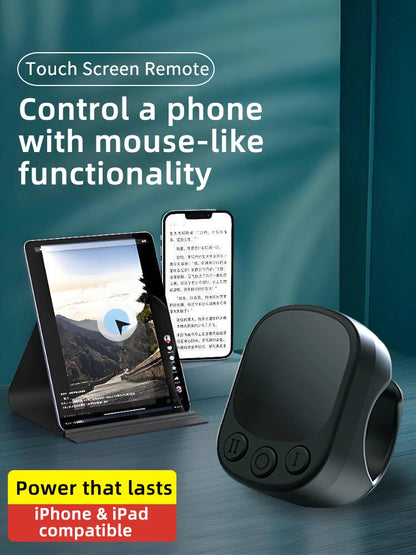 Mouse Ring Remote Control met Touchpad — Slimme Scrollring