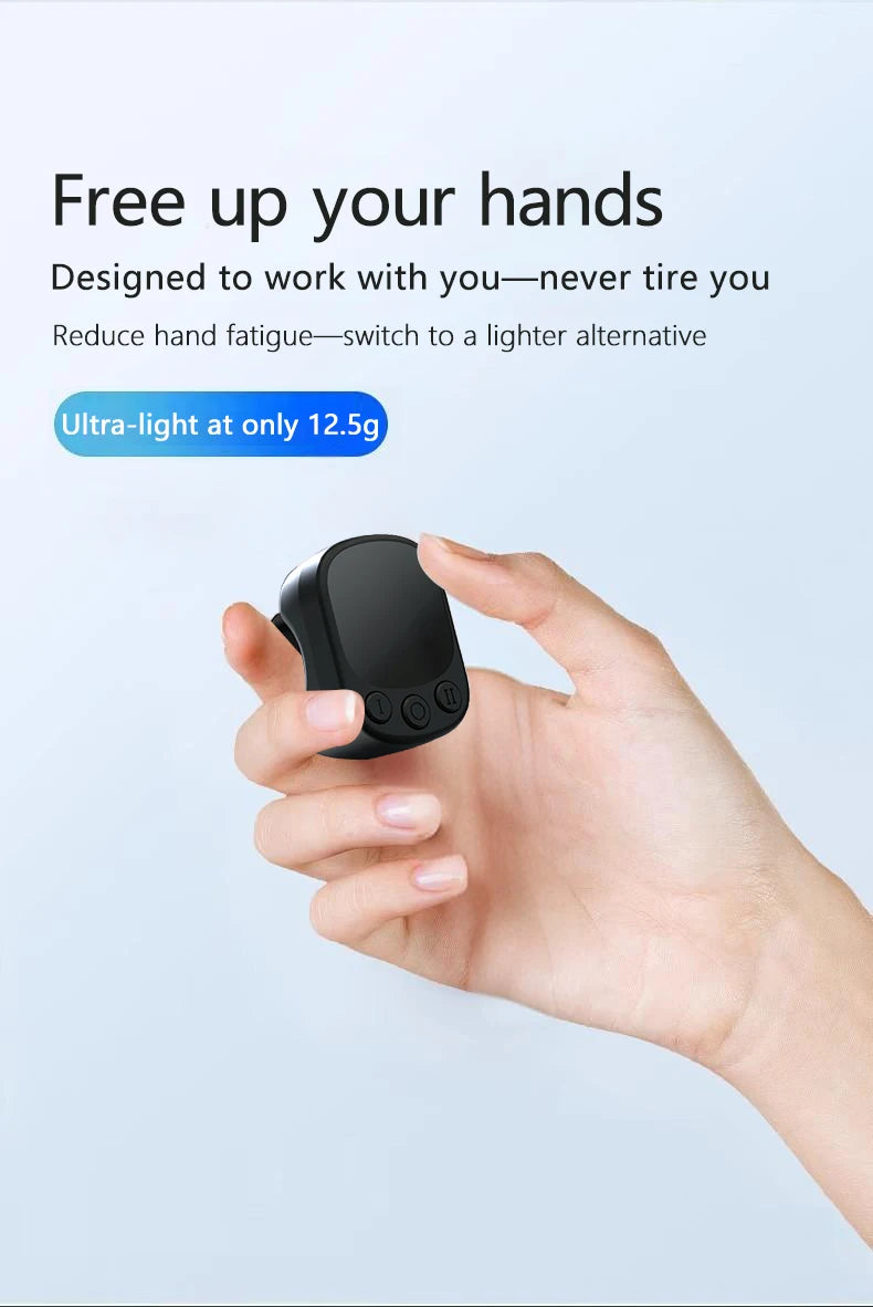 Mouse Ring Remote Control met Touchpad — Slimme Scrollring