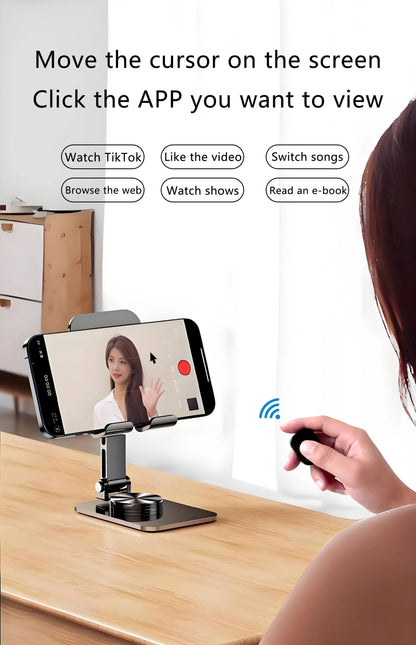 TikTok Scrollring Remote Control met Touchpad & Camera Shutter