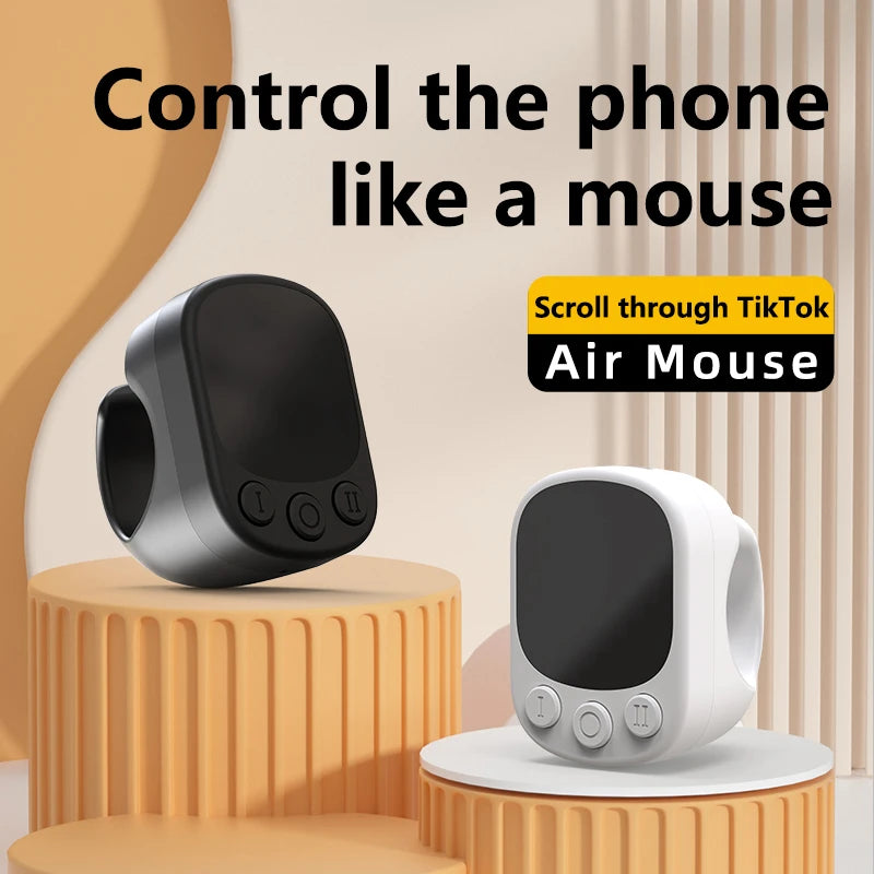 TikTok Scrollring Remote Control met Touchpad & Camera Shutter