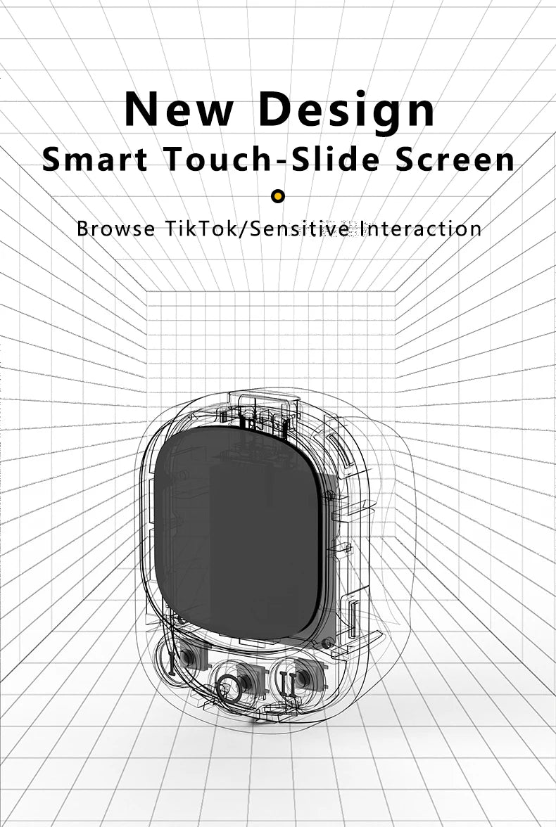 TikTok Scrollring Remote Control met Touchpad & Camera Shutter