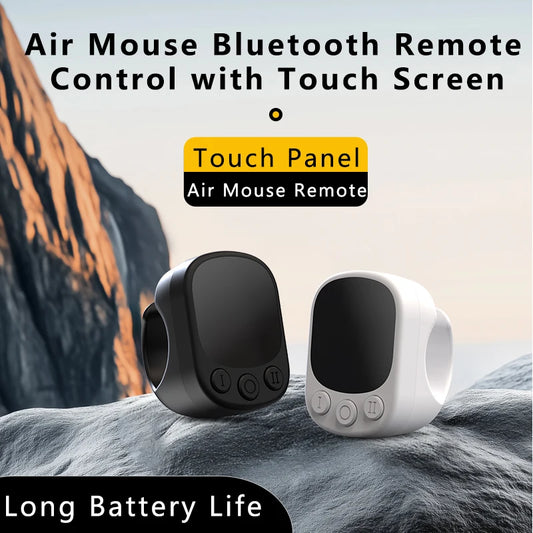 Mouse Ring Remote Control met Touchpad — Slimme Scrollring