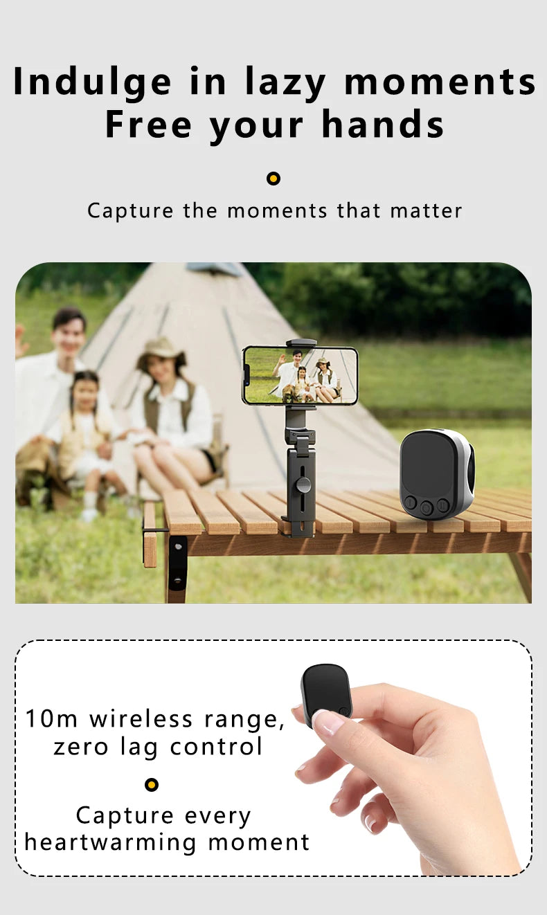 TikTok Scrollring Remote Control met Touchpad & Camera Shutter